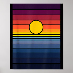 Poster Coucher de soleil - Lever du soleil