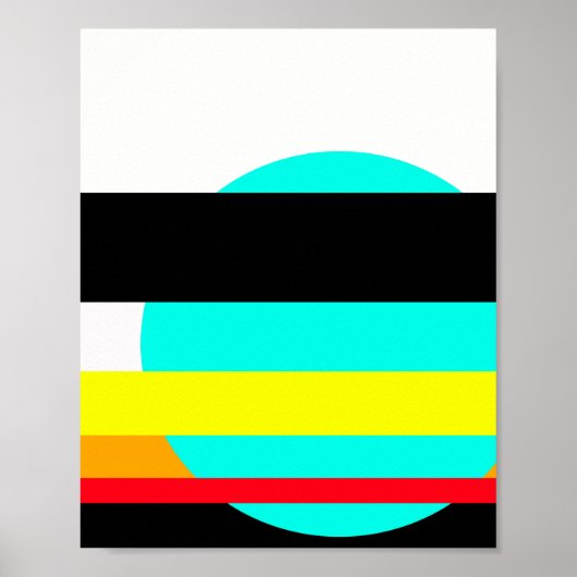 Poster Coucher de soleil martien (Devant)