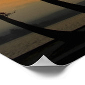 POSTER COUCHER DE SOLEIL MAUNA LOA (Coin)