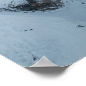 Poster Coucher de soleil nuageux (Coin)