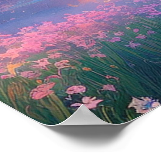 Poster Coucher de soleil paisible (Coin)