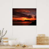 Poster Coucher de soleil - Paysage Cityscape Nature Scene (Cuisine)