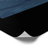 Poster Coucher de soleil peint : Kayak au lac Newfound (Coin)