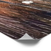 Poster Coucher de soleil - Peinture de paysage pastel dou (Coin)