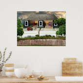 Poster Coucher de soleil Piano Penthouse (Cuisine)