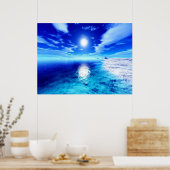 Poster Coucher de soleil polaire (Cuisine)