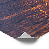 Poster Coucher de soleil Purple Passion (Coin)