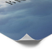 Poster Coucher De Soleil Rêvé Sur Nuage Neuf Fêtes des ma (Coin)