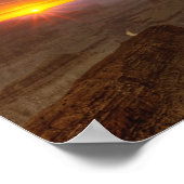 Poster Coucher de soleil, rive sud du Grand Canyon, Grand (Coin)