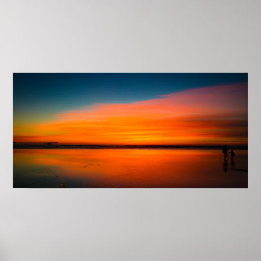 Poster Coucher de soleil sans fin (Devant)