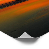 Poster Coucher de soleil sans fin (Coin)