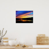 Poster Coucher de soleil scolaire (Cuisine)