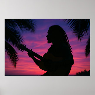 Poster Coucher de soleil Sinsemilla