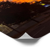 Poster Coucher de soleil stratus (Coin)