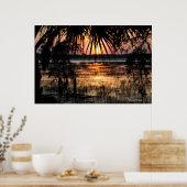 Poster Coucher de soleil sur Hilton Head #2 (Cuisine)