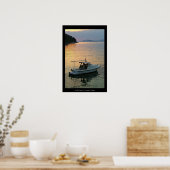 Poster Coucher de soleil sur la baie de Cavtat (Cuisine)