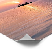 Poster Coucher de soleil sur la belle île, le second (Coin)