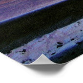 POSTER COUCHER DE SOLEIL SUR LA MER (Coin)