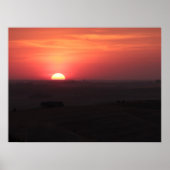 Poster Coucher de soleil sur la Palouse (Devant)