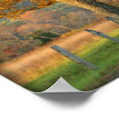 Poster Coucher de soleil sur la voie des étincelles (Coin)