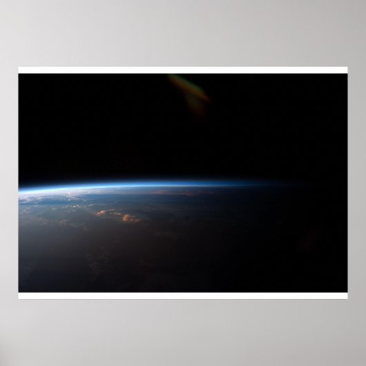Poster Coucher de soleil sur l'Amérique du Sud (Devant)