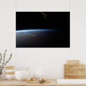 Poster Coucher de soleil sur l'Amérique du Sud (Cuisine)