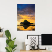 Poster Coucher de soleil sur l'archipel de Bacuit (Bureau à domicile)