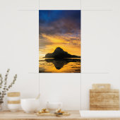 Poster Coucher de soleil sur l'archipel de Bacuit (Cuisine)