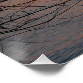 Poster Coucher de soleil sur le Costa Rica à Tamarindo (Coin)