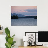 Poster Coucher de soleil sur le lac 2 (Bureau à domicile)