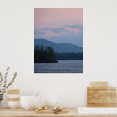 Poster Coucher de soleil sur le lac 3 (Cuisine)