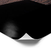 POSTER COUCHER DE SOLEIL SUR LE LAC CAYUGA (Coin)