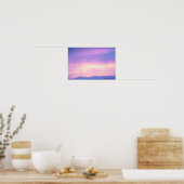 Poster Coucher de soleil sur les Rocheuses près de Denver (Cuisine)