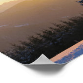 Poster Coucher de soleil sur les Tatras (Coin)
