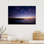 Poster Coucher De Soleil Sur L'Océan Au Costa Rica (Cuisine)