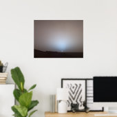 Poster Coucher de soleil sur Mars (Bureau à domicile)
