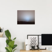 Poster Coucher De Soleil Sur Mars- Tiré Du Marais Rover-  (Bureau à domicile)