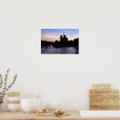 Poster Coucher de soleil sur Notre Dame de Paris (Cuisine)