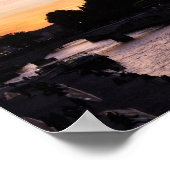 Poster Coucher de soleil sur Notre Dame de Paris - Paris, (Coin)