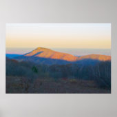Poster Coucher de soleil sur Old Rag Mountain, Shenandoah (Devant)