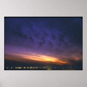 Poster Coucher de soleil sur Phoenix