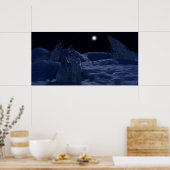 Poster Coucher de soleil sur Pluto (Cuisine)