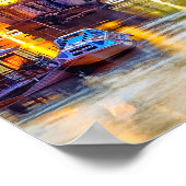 Poster Coucher de soleil sur Rome, Italie (Coin)