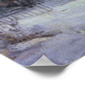 Poster Coucher de soleil sur un paysage hivernal, vers 19 (Coin)