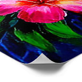 Poster Coucher de soleil sur une plage tropicale Exotique (Coin)