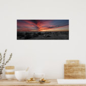 Poster Coucher de soleil sur Yuma (Cuisine)