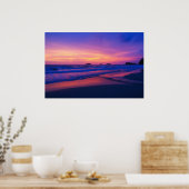 Poster Coucher de soleil thaïlandais (Grand) (Cuisine)