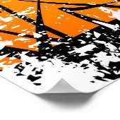 Poster Coucher de soleil tropical (Coin)