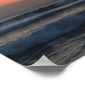 Poster Coucher de soleil tropical (Coin)