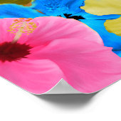 Poster Coucher de soleil tropical (Coin)